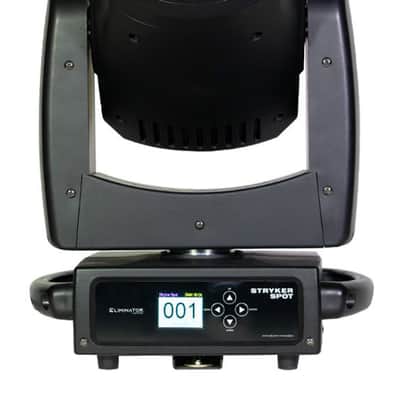 2 Eliminator Lighting ADJ Stryker Spot 7 Colors 150W LED Moving Head Spot Lights image 2