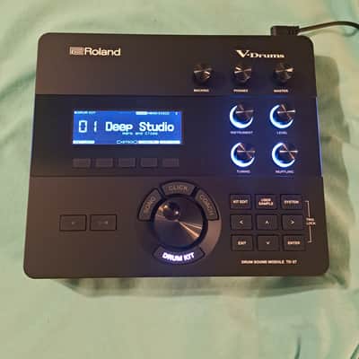Roland TD27 Sound Module Version 2.21 Digital Inputs with Trigger Snake Owner’s Manual Mounting kit VDRUMS - EXCELLENT image 3