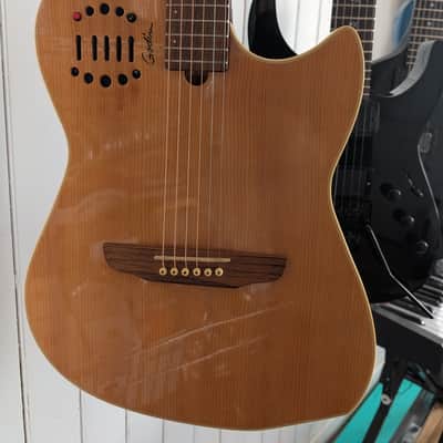 Godin Multiac Steel Duet Ambiance 2010s - Sunburst image 3