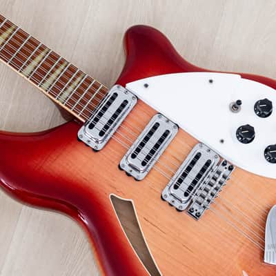 2000 Rickenbacker 360/12CW Carl Wilson Signature 12-String Fireglo, 370/12 Conversion, Near-Mint w/ Case, COA, Tags image 7