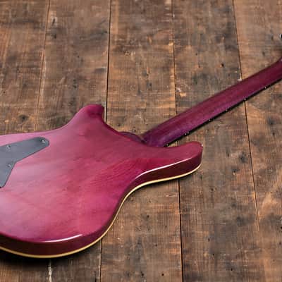 Wolf 200Q (Quilted Maple Top) Purple Electric Guitar image 11