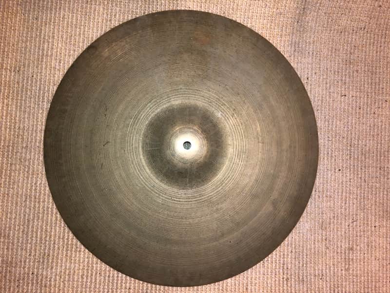 Zildjian Avedis 1950’s 18” small stamp Crash Cymbal image 1