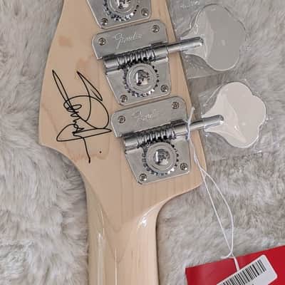 Mint Fender Limited Edition 50th Anniversary Steve Harris Precision Bass, Satin Black image 6