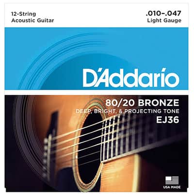 D'Addario EJ36 .010-047 image 1