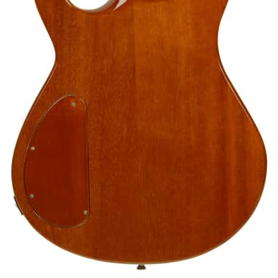 Kurt Wilson Semi-Hollow KW-S7DXL in Trans Amber 13116 image 4