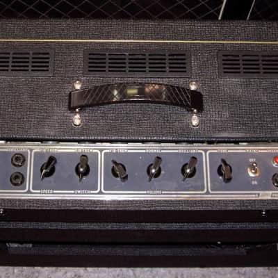 Vox AC30 JMI NoTop boost, 1965 Vibrato, 2x12"Grey Bullet, new cabinet, a real strong sound !  EX+ image 4