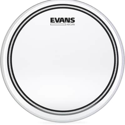 Evans EC2S Clear Drumhead - 12 inch image 1