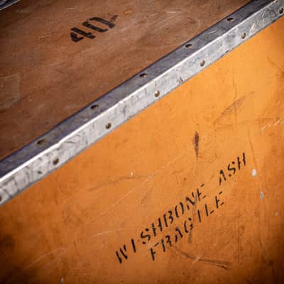 Hiwatt DR103 Head and SE4123 Cabinet WISHBONE ASH 1970s - Black image 19