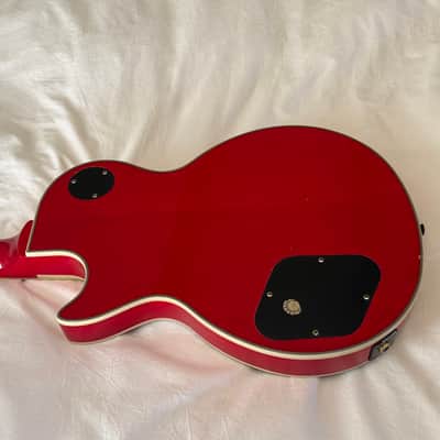 Vintage 2002 Epiphone (Gibson) Les Paul Custom Plus - Heritage Cherry Sunburst - Flame Top - Made in Korea (MIK) - Free Pro Setup image 11