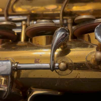 Original Lacquer King Super 20 Alto Saxophone, Cleveland-era - Just Overhauled image 6