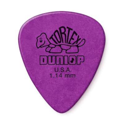 Dunlop 418R Tortex Standard Purple 1.14 image 2