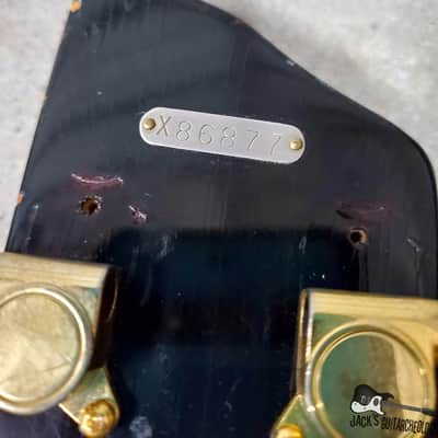 RARE Silvertone / Supro / Valco Artist Rhythm Tone "Art Deco" Electric Guitar (1958, Black & Gold) image 25