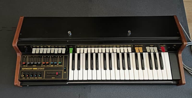 Korg 900PS 1977 - Analog monophonic pre-set synthesizer image 1