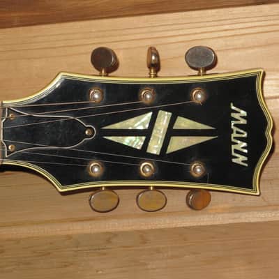 Vintage 1970s Lawsuit Black Beauty Single Cut - Made in Japan - Original Maxon Pickups Mann (Ibanez) image 3