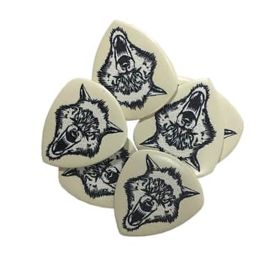 Dunlop Guitar PIcks White Fang 6 Picks 1140mm James Hetfield image 1