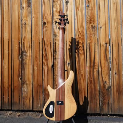Schecter DIAMOND SERIES Charles Berthoud CB-6 Natural Satin 6-String Bass (New for 2025) image 3