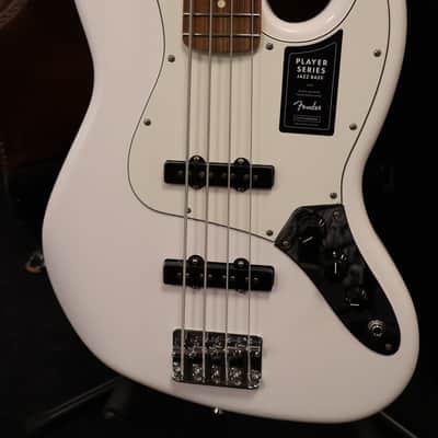Fender Player Jazz Bass Pau Ferro Fingerboard Polar White image 2