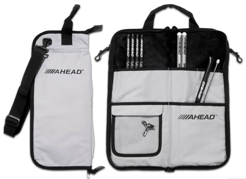 Ahead Bags - SB3 - Deluxe Stick Case (Gray With Black Trim, Plush Interior) image 1