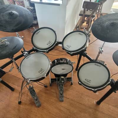 Roland TD-30KV V-Drum Kit with Mesh Pads 2010s - Black image 2