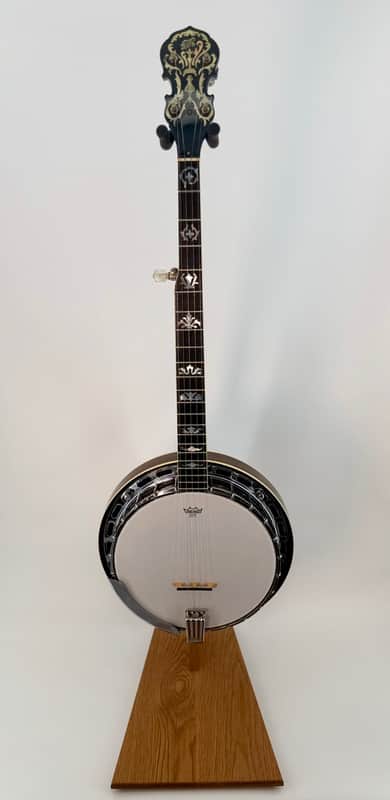 1970s GTR Florentine Special 5-String Banjo, Mahogany, Gruhn Taylor Wood image 1