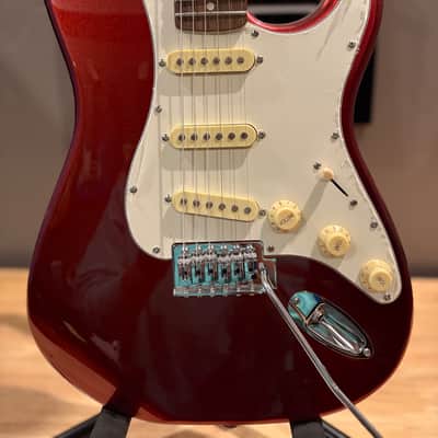 Stagg Strat SES30CAR 2020’s - Candy Apple Red image 3