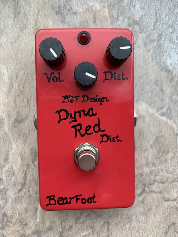 BearFoot Dyna Red Distortion ディストーション Bearfoot FX Dyna Red Distortion | Reverb