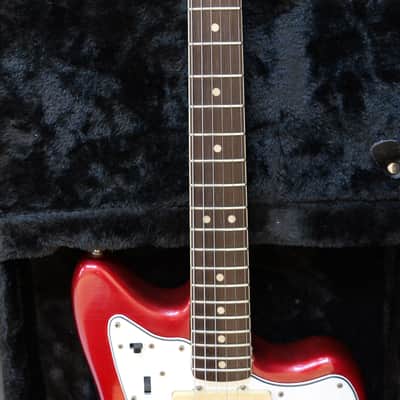 1965 Fender Jazzmaster Candy Apple Red with Matching Headstock image 6