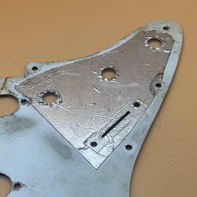 1973 Fender Stratocaster Pickguard 3-Ply White ABS Plastic Strat Guard Vintage Original 1974 1975 image 10