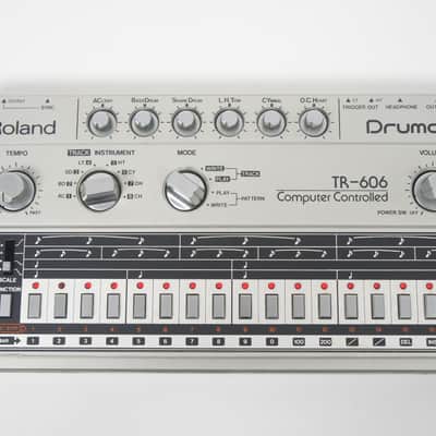 Roland TR-606 Drumatix Computer Controlled Vintage Drum Machine w/ 100-240V PSU image 2