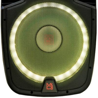 2 Mr. Dj PBX2690LB 15" 3500W PA DJ Active Amplifier Bluetooth Speaker PAIR image 6