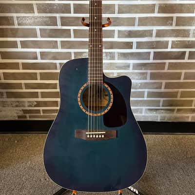 Art & Lutherie CEDAR CW Early 2000s - Semi Gloss Blue image 1