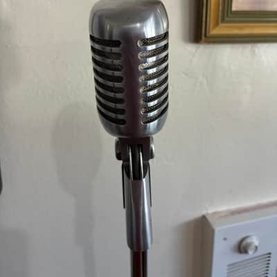 Shure 55SH Cardioid dynamic microphone 1960s imagen 5