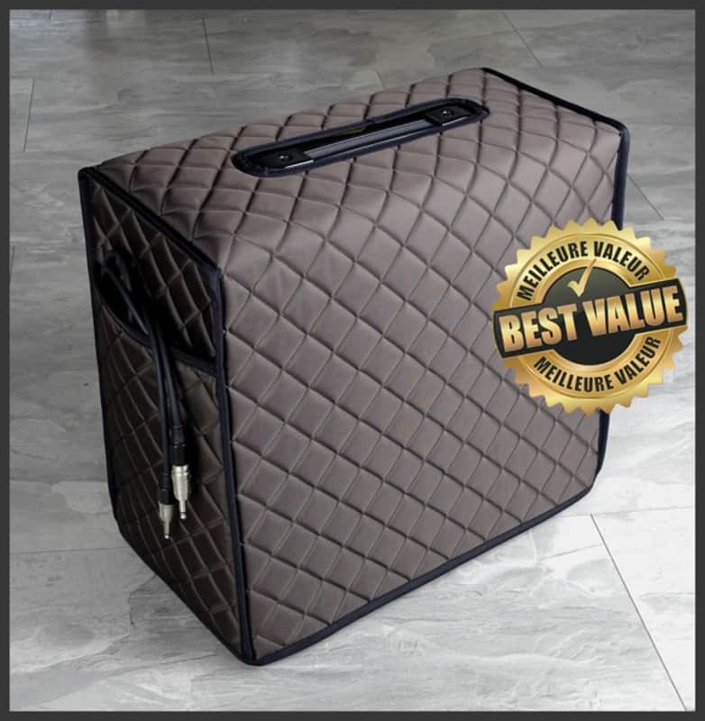 Combo Amp Cover SUPRO dual tone 1624 T reissue Classic brown cover full padding image 1