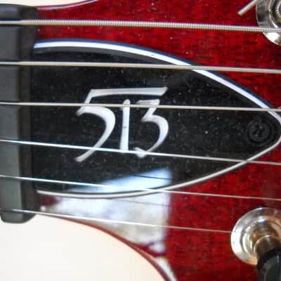 Paul Reed Smith 513 Maple Top 2011 - 2016 Fire Red Burst image 2