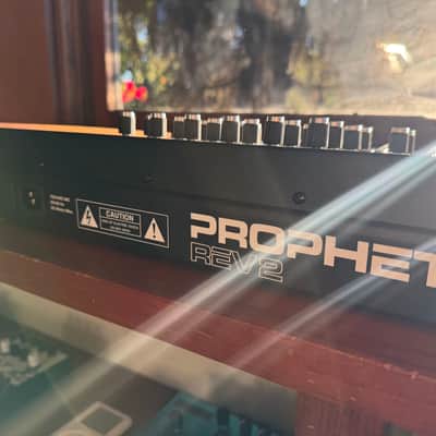 Sequential Prophet Rev2 61-Key 8-Voice Polyphonic Synthesizer 2018 - Present - Black with Wood Sides image 6