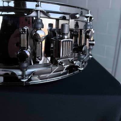 SONOR Artist Series 5x14 Black Chrome Over Steel Snare Drum w/ Black Nickel Hardware (Rm 4) image 5