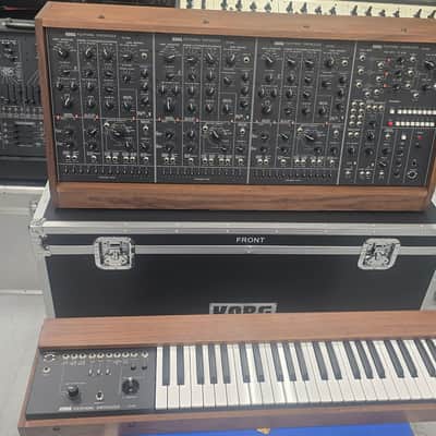 Korg PS-3300 49-Key 49-Voice Semi-Modular Polyphonic Synthesizer Reissue 2025 - Wood