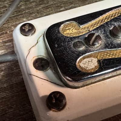 Harmony Rocket Pickup & Ring Dearmond Gold Foil 1966 image 5