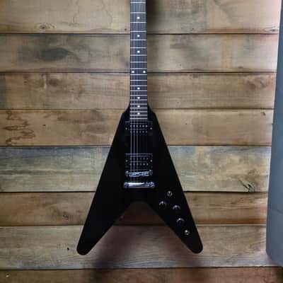 2023 Gibson USA 80's Flying V (Pre-Owned) - Black w/ Hard Case image 6
