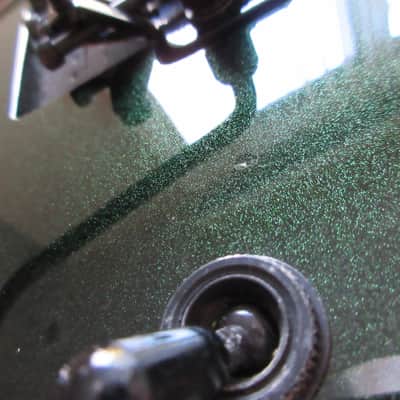 ESP LTD M-400 with EMG Pickups, Rosewood Fretboard 2016 - Dark Green Metallic image 9