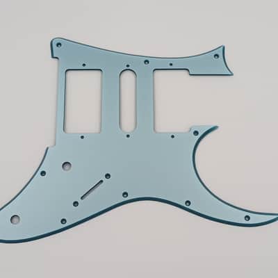 metallic ice blue acrylic pickguard for IBANEZ rg350dx guitar image 1