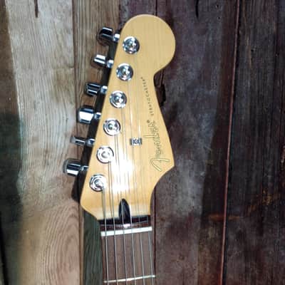 Fender Stratocaster Electric Guitar With Humbuckers Cherry Red image 3