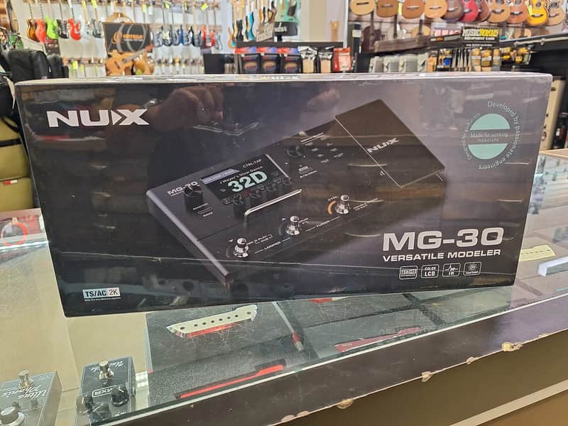 NuX MG-30 Versatile Modeling Guitar Processor | Reverb