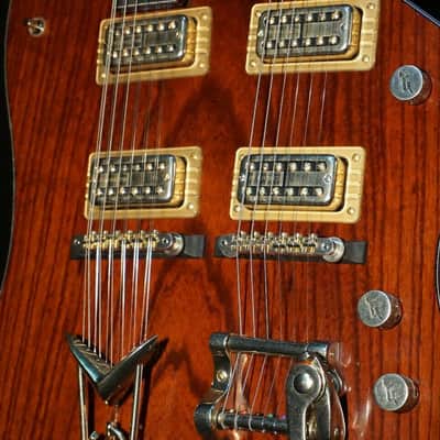 Gretsch Namm Show Double Neck Billy Bo Palomino Guitar G6199G-612 Custom image 4