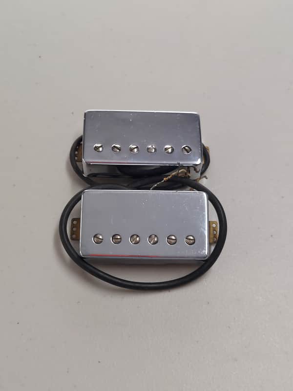 1990's Schaller Humbucker Pickup Set - Neck 7.59k Bridge 8.12k image 1