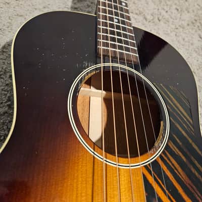 Gibson Custom Shop Willcutt Exclusive 1933 L-00 Murphy Lab Light Aged Vintage Sunburst Fire Stripe Pickguard image 5