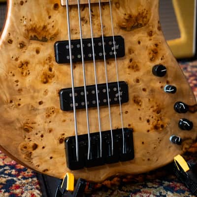 RKM bass Singlecut 5 Custom Order 2020's - Natural - Ultra boutique. image 3