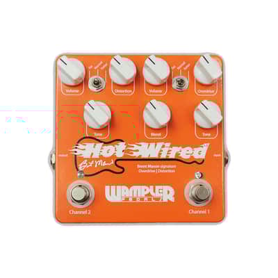 Wampler Hot Wired V2 Overdrive/Distortion Pedal | Reverb