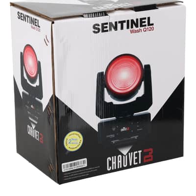 Chauvet DJ SENTINEL WASH Q120 RGBW LED DMX Moving Head Light+DMX Cable image 6