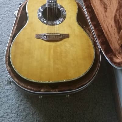 1979 Ovation Custom Legend 1619-4 Natural image 4